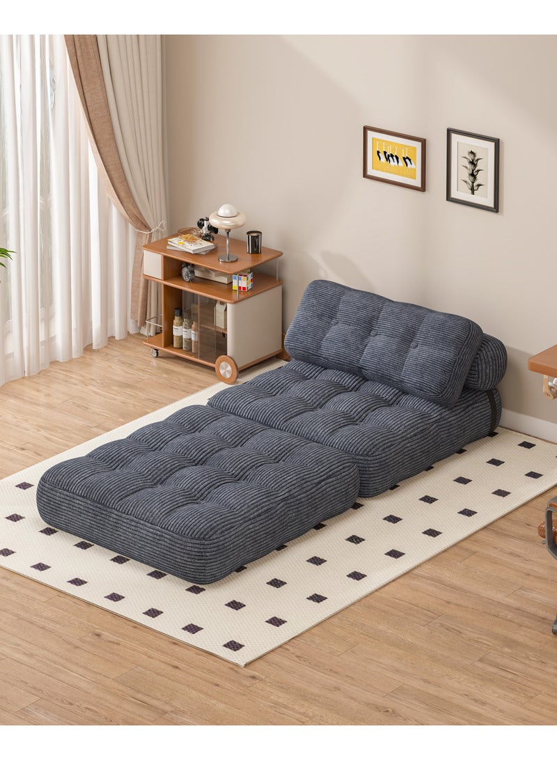 Amoyls Multifunctional Foldable Sofa Bed with Ergonomic Support & Skin-Friendly Corduroy Fabric, Perfect for Living Rooms, Bedrooms, and Guest Spaces - Image 1